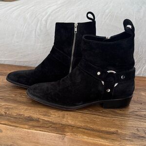 Thursday Black Suede Men's Chelsea Boots